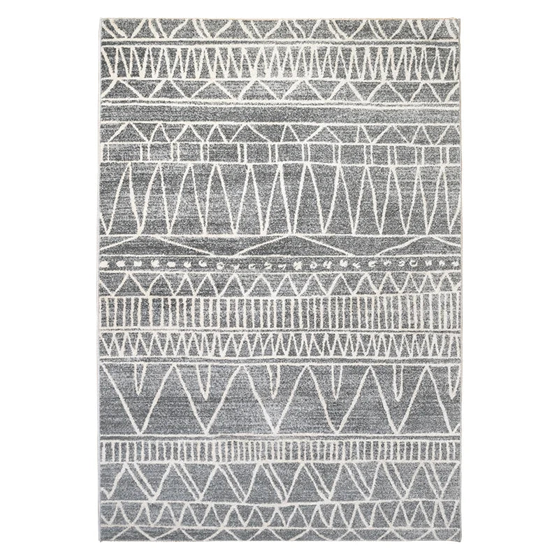 Plush Carpet Thick & Modern Floor Mat - Moroccan Wilton Rug