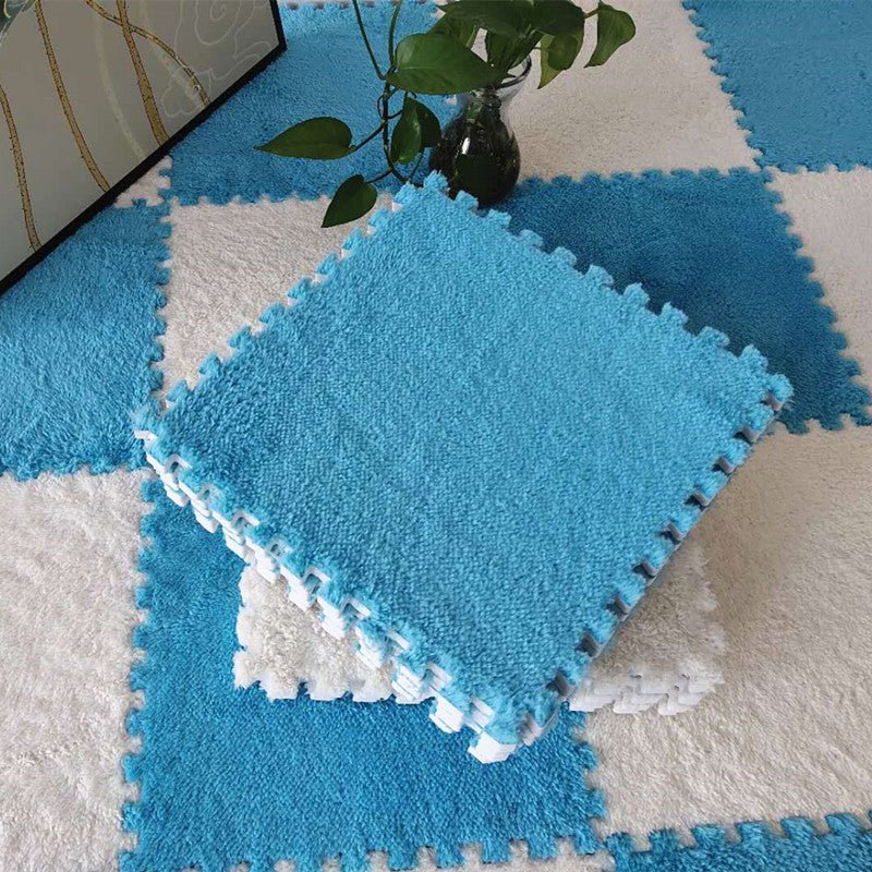 Stain Resistant living Room Block Style Splicing Mat For Children