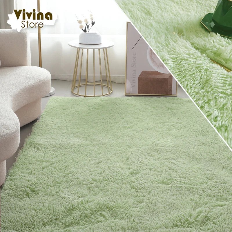 Memory Foam Comfort & Aesthetic Appeal Fluffy Rugs for Bedroom