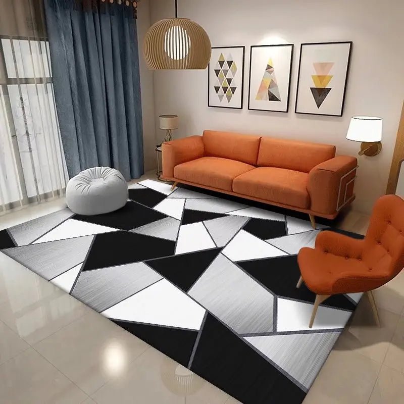 Nordic Geometric Living Room Lounge Decoration Rugs