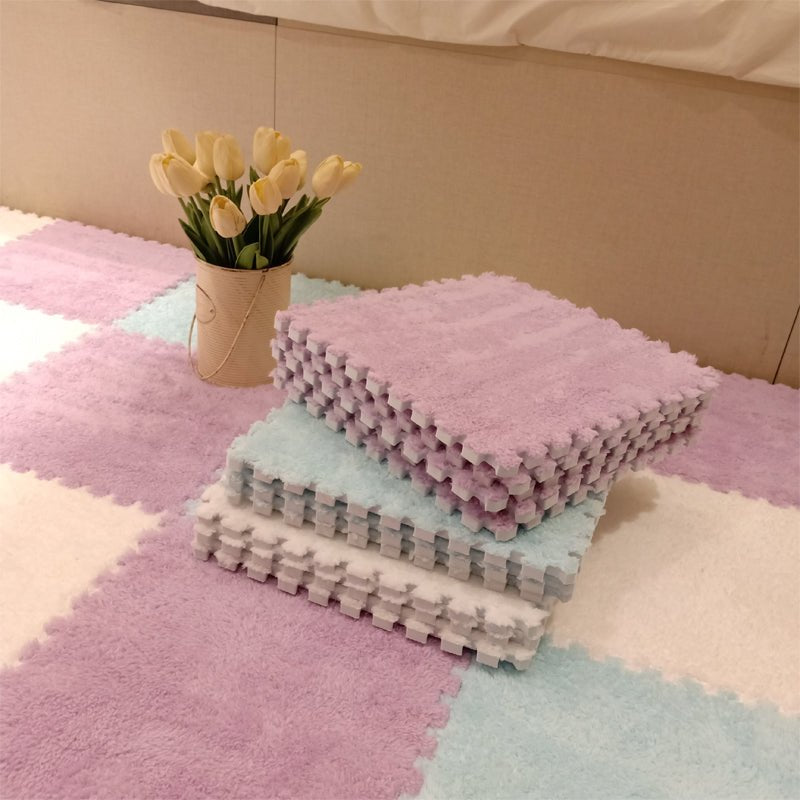 Stain Resistant living Room Block Style Splicing Mat For Children