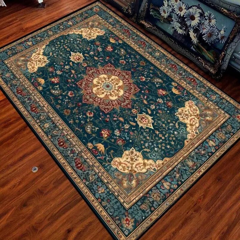 Distressed Persian Decoration Bedroom Rug -Exotic Home Decor