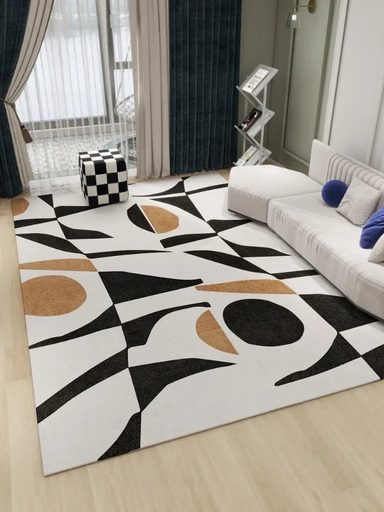 Abstract Geometric Living Room Minimalist Creative Area Rug