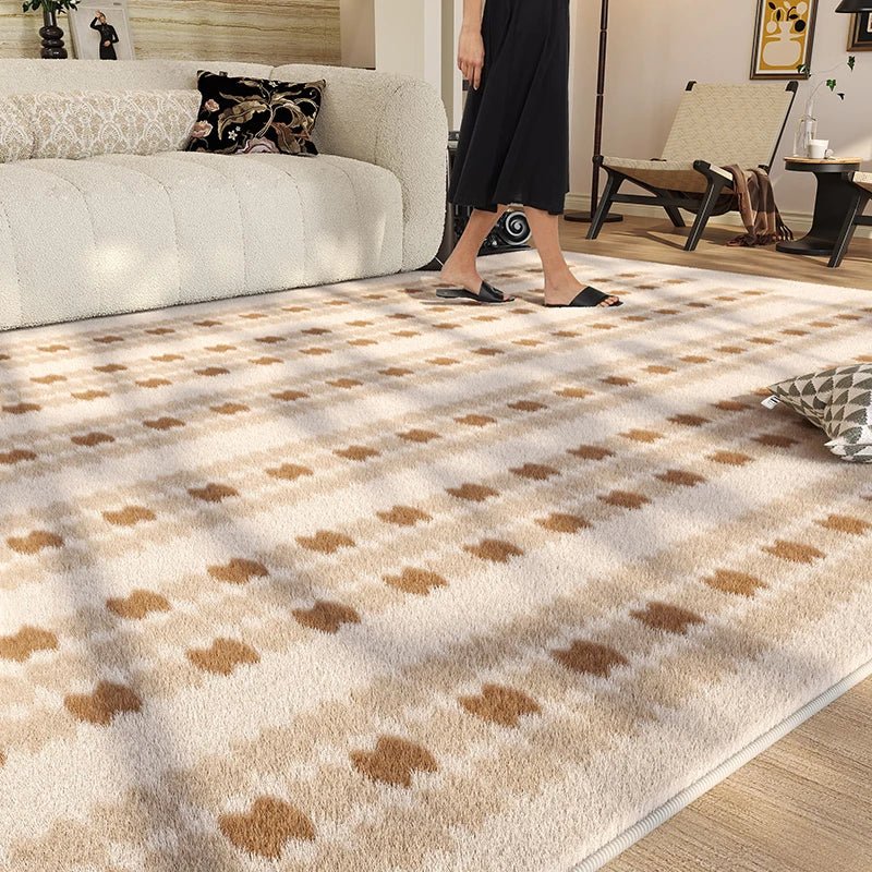 Light Luxury Living Room Decoration Carpet - Geometry Bedroom