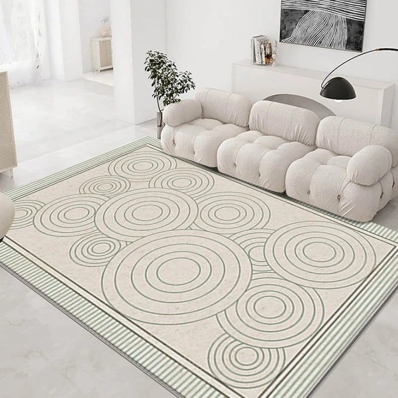 Modern Minimalist Nonslip Easy care Living Room rug