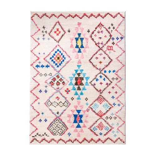 Plush Carpet Thick & Modern Floor Mat - Moroccan Wilton Rug