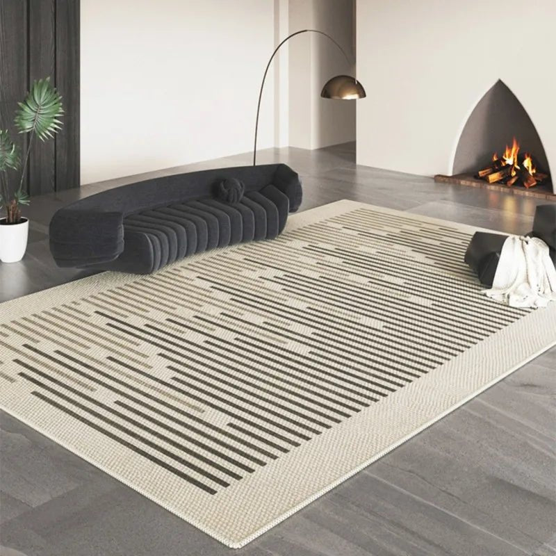 Modern Minimalist Thicken Washable Lounge Rug