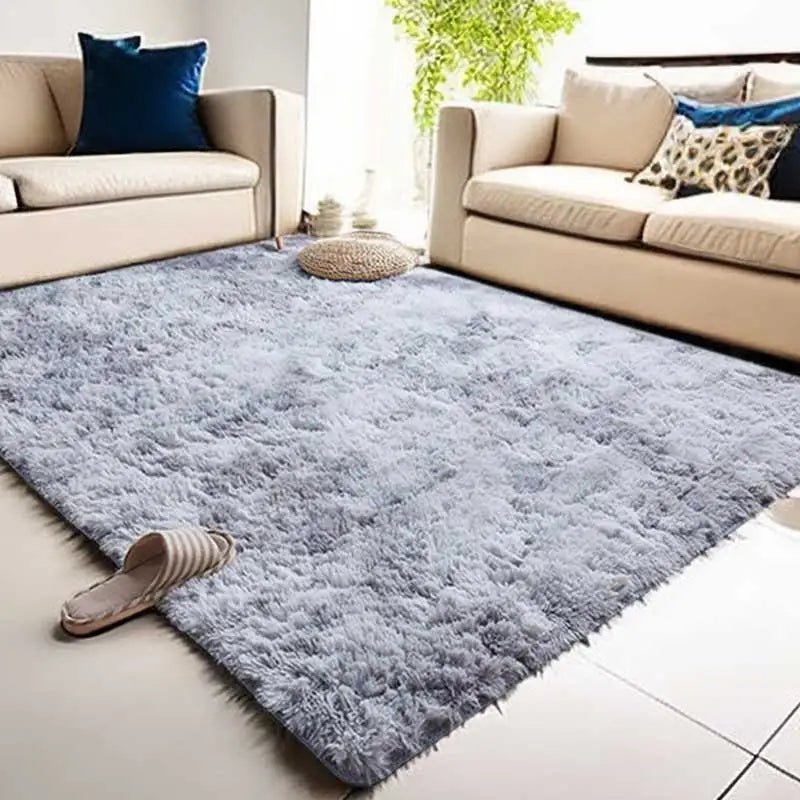 Fluffy Large Plush Lounge Rug for kids room decoration  ﻿