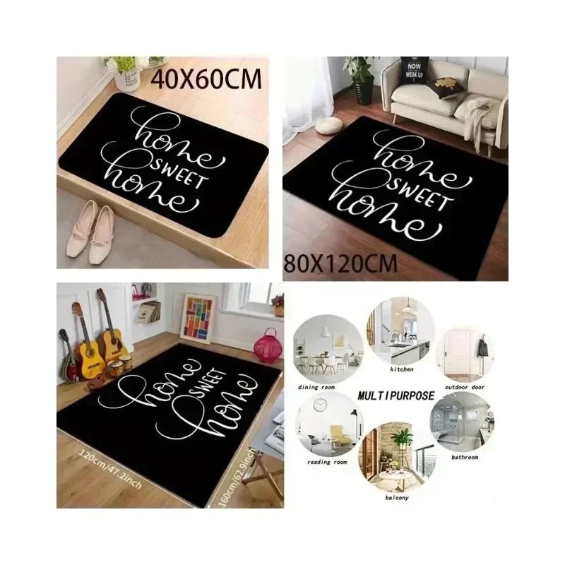 Traditional European Style Carpet Balcony Corridor Washable Bedroom Doormat Home Floor Mat Large Size Living Room Decorative Rug