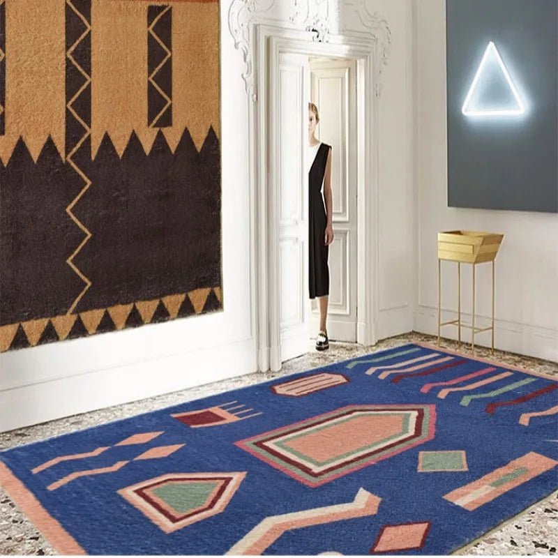 Morocco Living Room Decoration Vintage Ethnic Style Rugs for Bedroom