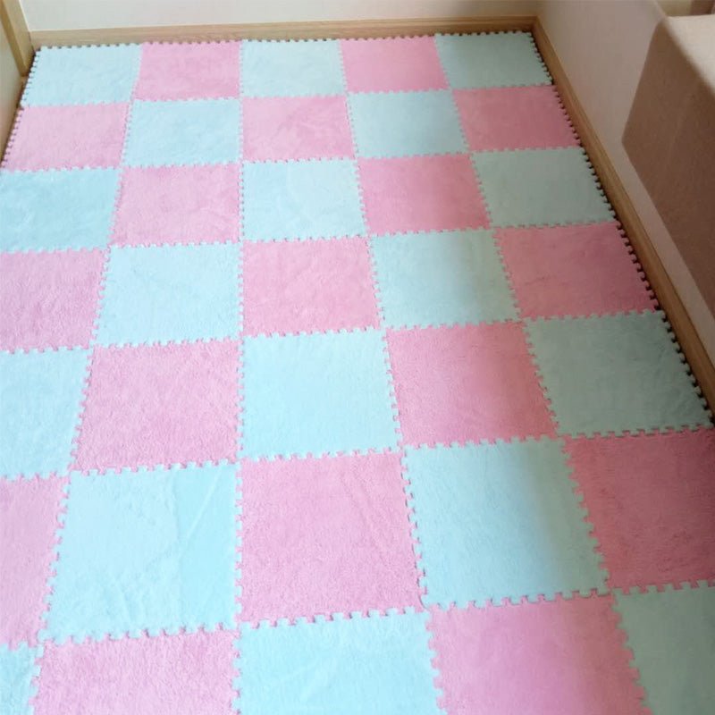 Stain Resistant living Room Block Style Splicing Mat For Children