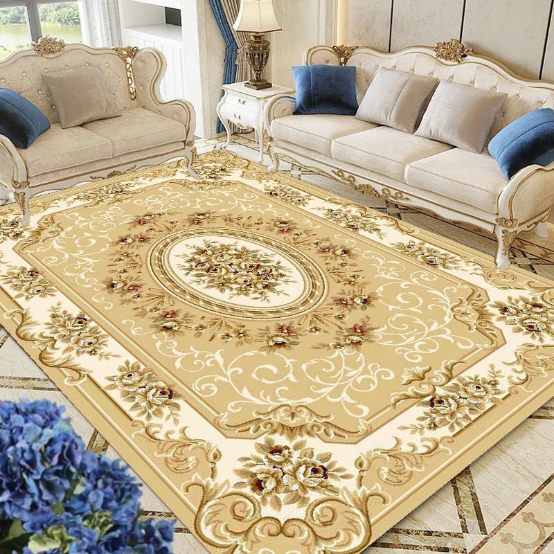 Gorgeous Washable Living Room Carpet - European Style Home Decor