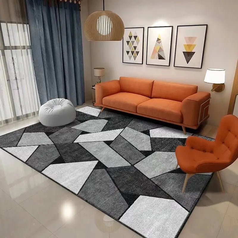 Nordic Geometric Living Room Lounge Decoration Rugs