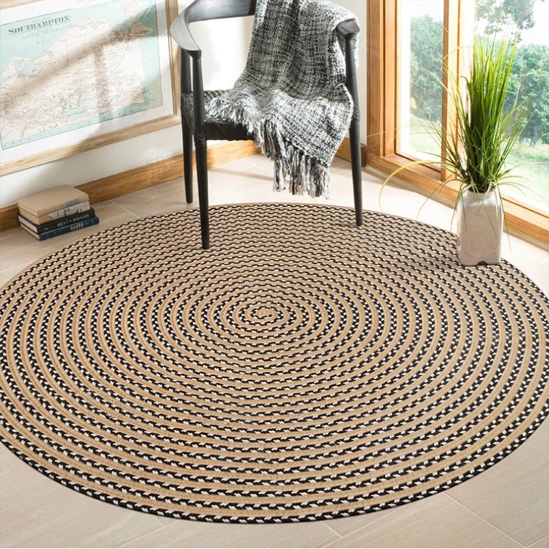 Living Room Carpet Large Area Home Decoration Natural Jute - Home Decor