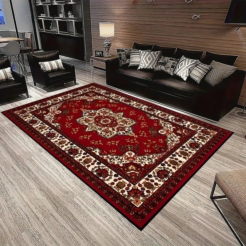 Vintage Persian Print Boho Stylish Living Room Rugs