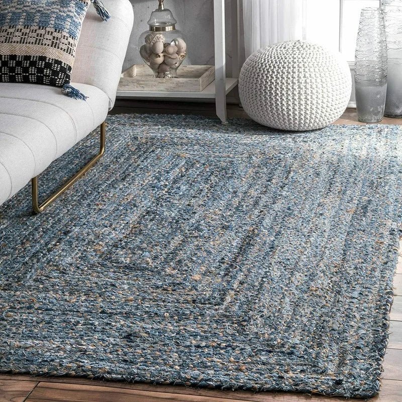 Denim Braided Style Outdoor Classic Modern Rugs