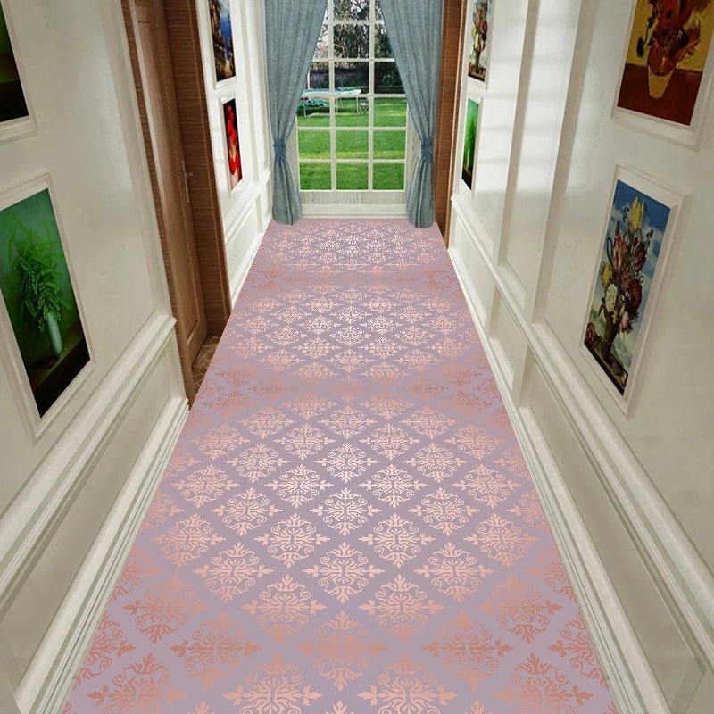 Traditional Chinese Brocade Pattern Hallway Corridor Hall Entrance Rugs - Classic & Traditional