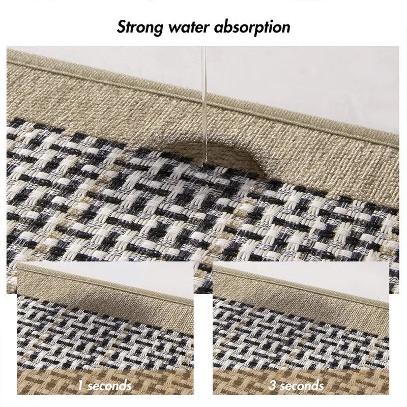 Non Slip Runner Rug For Kitchen - absorbent & Washable