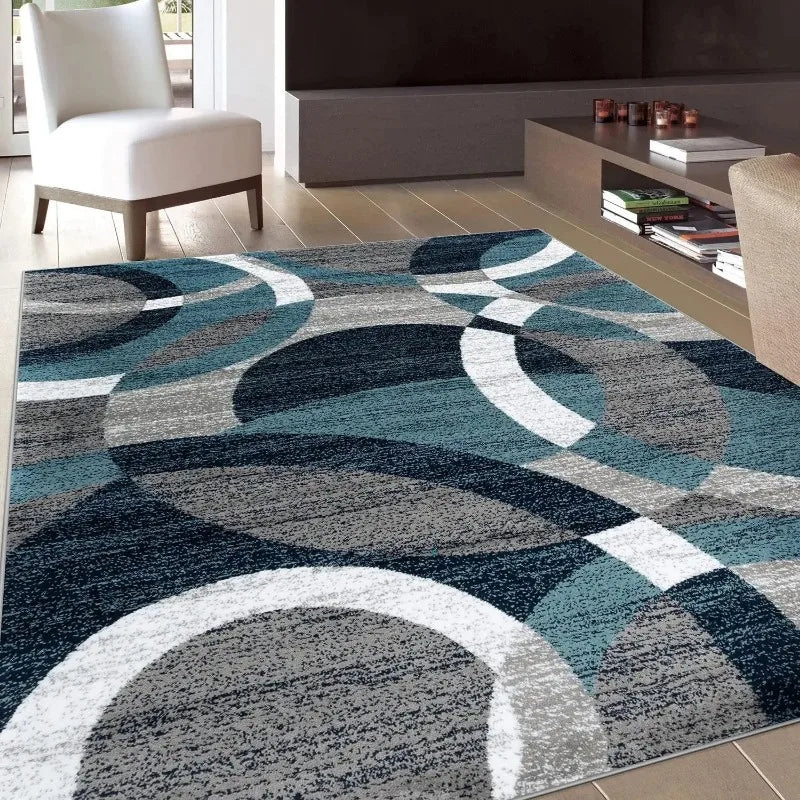 Nordic Geometric Carpet for Living Room  Area Rugs - Modern Luxury Decor