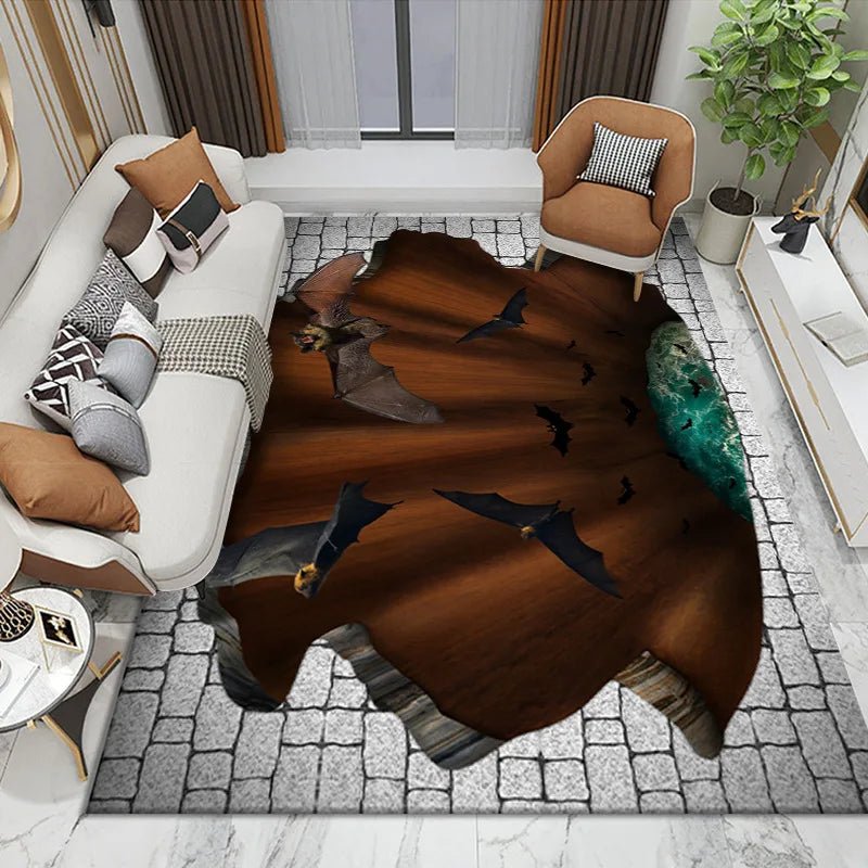 3D Optical Illusion Carpet Nordic Luxury Home Decoration