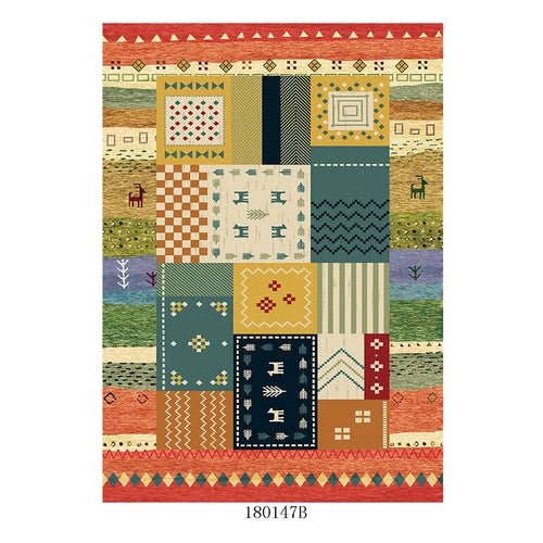 Bedroom Home Decor Moroccan Bohemian Style Rugs - Anti Slip Large Area