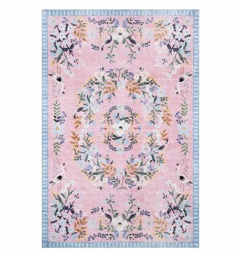 Art Floral Carpet Bohemian Style Luxury Large Area & Living Room Decoration Rugs