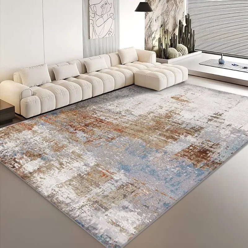 Modern Living Room Abstract Large Area Washable Rugs