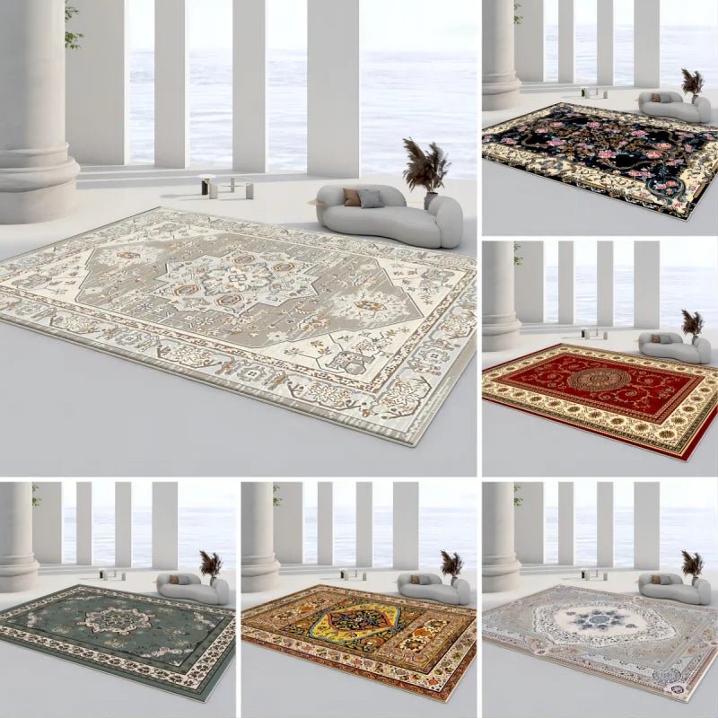 Luxury Retro Persian Carpet for House Living Room Rug