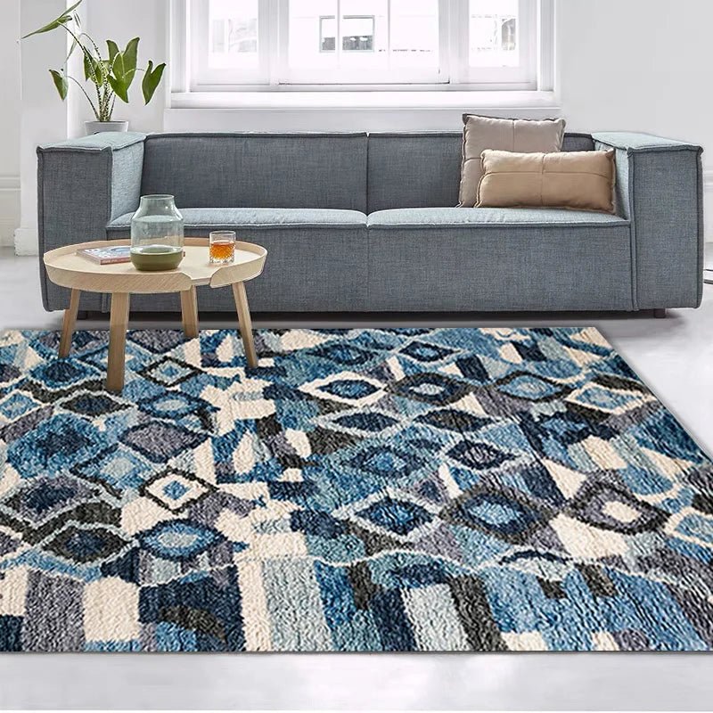 Moroccan Style Bedroom Decor Plush Carpet - Luxury Lounge Rugs