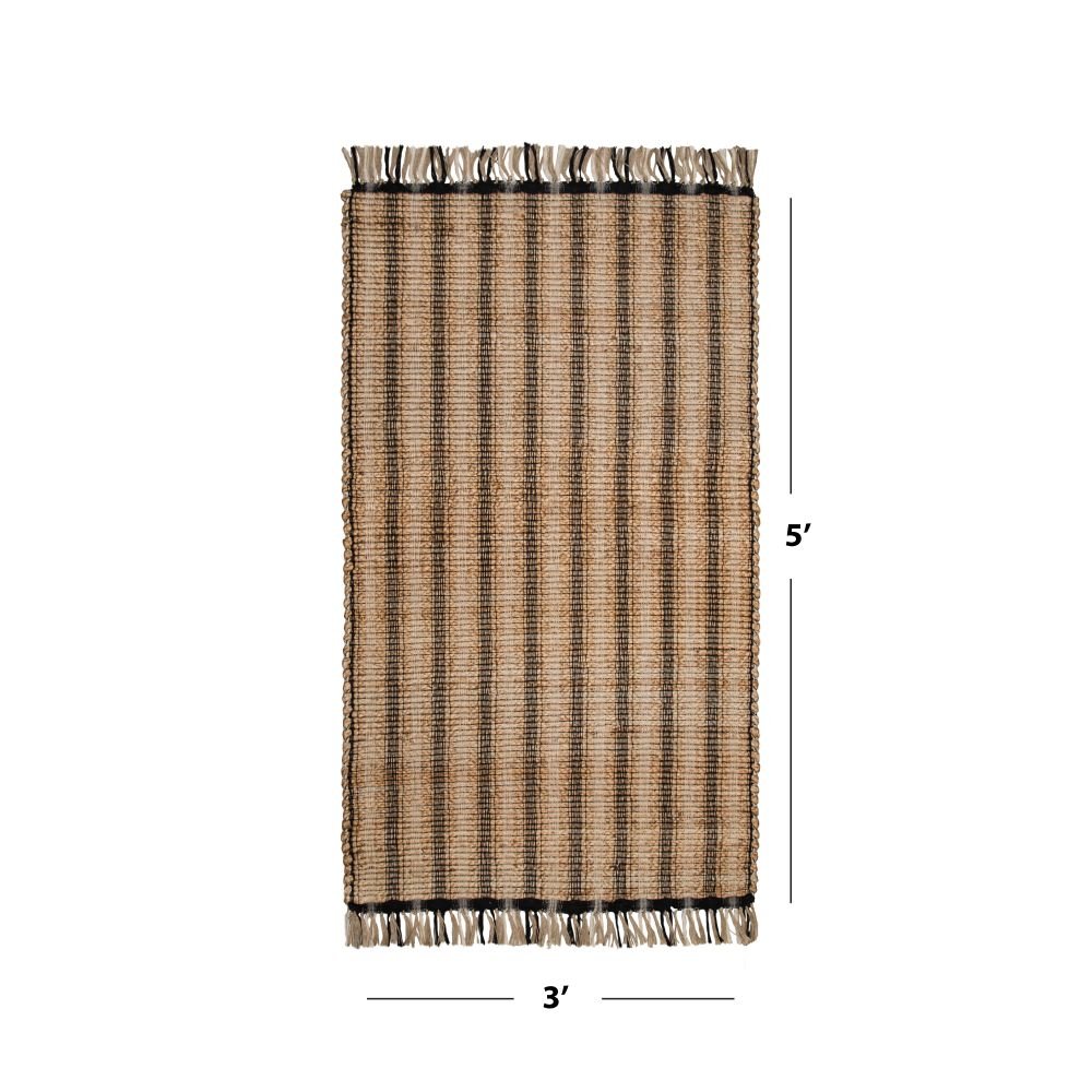 Artistic Checkerboard: 8' x 10' Living Room Carpet – Eco Crave