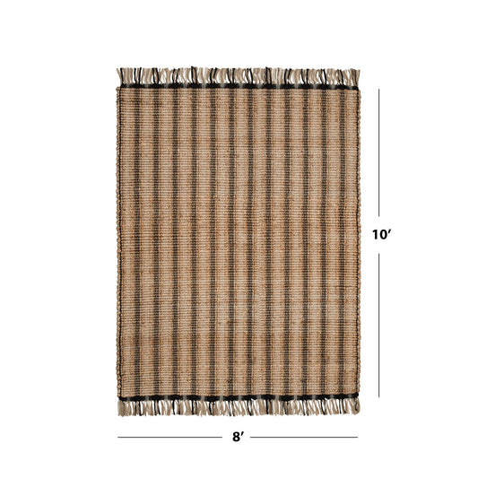 8x10 rug size chart